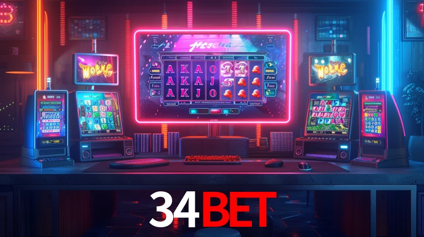 34BET: Jogos de Caça-Níqueis-Altas Recompensas, Roleta-Velocidade, Blackjack-Desafios Máximos